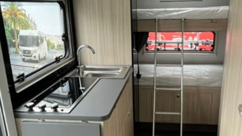 A70 DK – Wohnmobil SunLiving A70 DK Alkoven #Familienurlaub