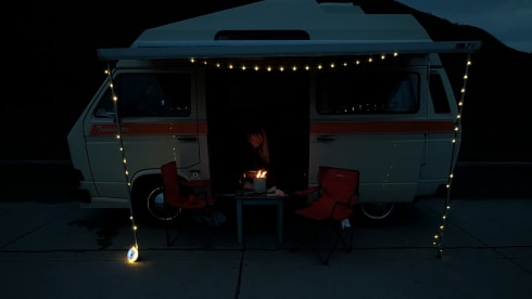 Komet – Komet – Camping-car rétro VW T3 classique 1989 | 4 personnes