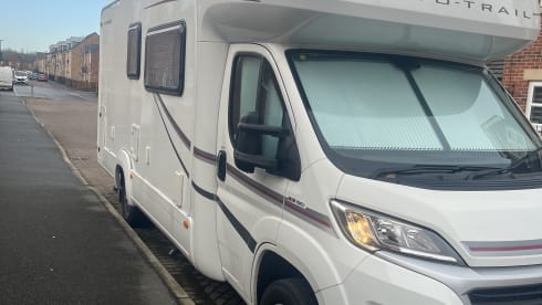 6 berth Fiat alcove from 2019