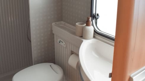 2 to 4 person Bürstner camper for the perfect holiday