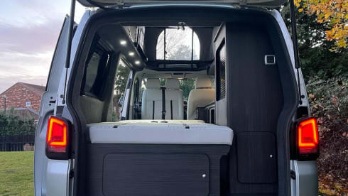 Clarence – Fully insured 4 berth motorhome to explore and enjoy Britain and Europe