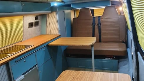 Recently converted 4 berth VW Camper - all essentials included.
