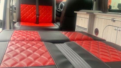 4 berth Volkswagen Transporter Campervan