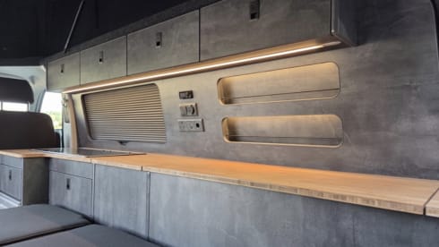 4 berth Volkswagen campervan from 2020