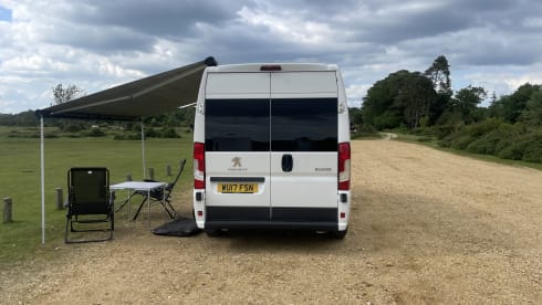 Benson – Ford Campervan mit 4 Schlafplätzen ab 2021