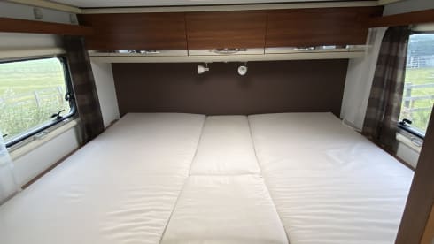 5 berth Adria Mobil semi-integrated from 2016
