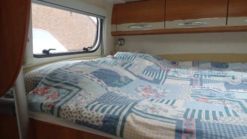 Going to the sun with our luxurious compact camper?