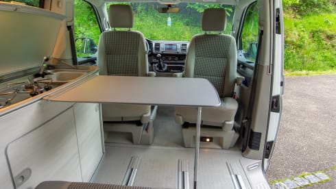 Van Volkswagen T6 4 personnes 