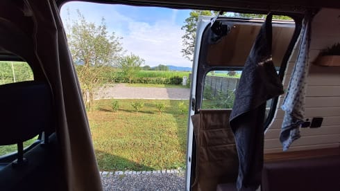 Off-grid self-built camper van from 2014