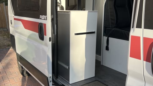 The free spirit  – 4 berth Fiat campervan from 2023