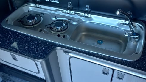 Harvey  – 2 berth VW High-Top LWB Campervan AC