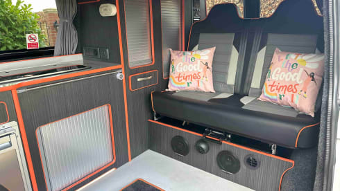 Tango – 4 Berth VW Campervan T6 with Air Con and Heater
