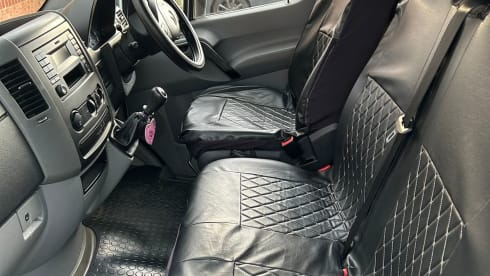 3 berth Mercedes-Benz campervan from 2015