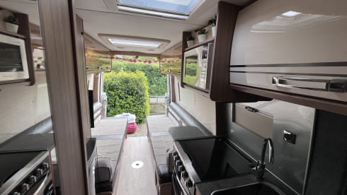 Hamish – 2 berth large campervan 2015 based on Mercedes Sprinter van