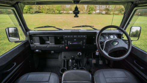 Silver Belle – Land Rover Camper for couples and family's. 4x4 for Wild camping adventure