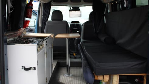 Saydie – 2 berth Peugeot campervan from 2012