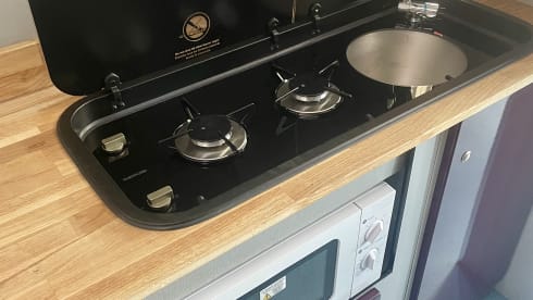 Four berth 4 seat Campervan