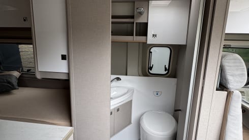 Camper van (2024), 2 berths and swivel module bike carrier