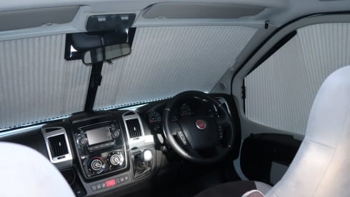 The campervan adventure  – Benimar Mileo 283 Auto 2020 with Sat nav