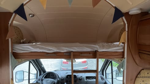 Travel companion Autotrail alcove from 2006