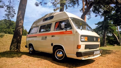 Komet – Komet – Camping-car rétro VW T3 classique 1989 | 4 personnes