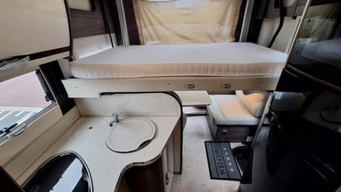 5 peroons familie camper – 5p Fiat integrated uit 2017