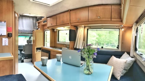 Fresh VW camper around! (4 person alcove)