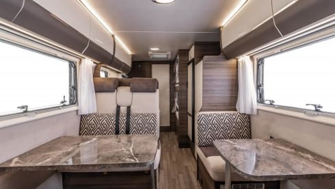 Ideal family camper for 6 people