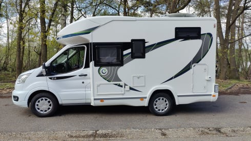 Bart en M-P – 4p Chausson semi-integrated uit 2020