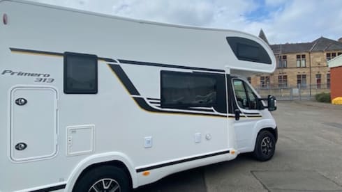 Beni Compact Family van – 6 berth Benimar alcove from 2024