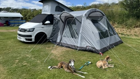 4 berth Volkswagen campervan from 2019