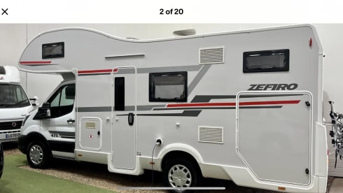 Roller Team – 6 berth Roller Team alcove from 2022