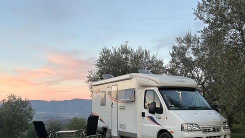 Sunny 🌞 – Fiat Dethleff - Incantevole camper per famiglie da 4 posti 