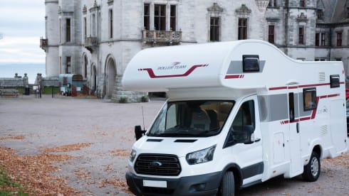 Priya – NC500 6 person Motorhome Campervan Hire Inverness Airport