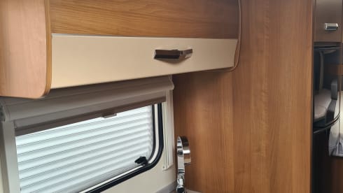 Nice Chausson bus camper with length bed