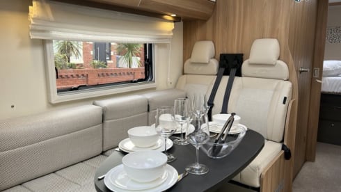Precious – 4 berth Bailey semi-integrated from 2019