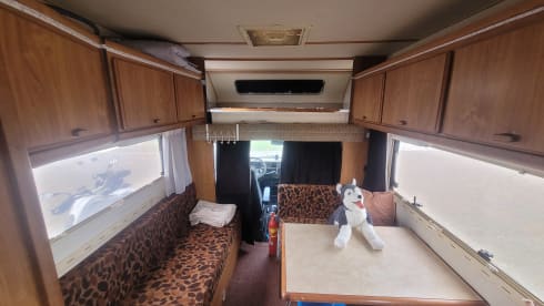 Arie – 4p Hymer alcove from 1990