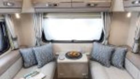 Peggy – Elddis Autoquest 196. New 2024 luxury 6 berth motorhome. Known as ''Peggy''