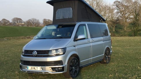 4 berth VW transporter campervan from 2016