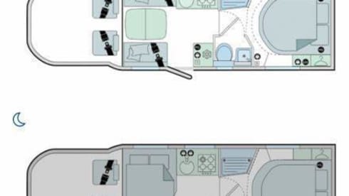 Serenity Suite – Bailey Adamo 4 Berth Motorhome - Experience Luxury, Wherever You Go