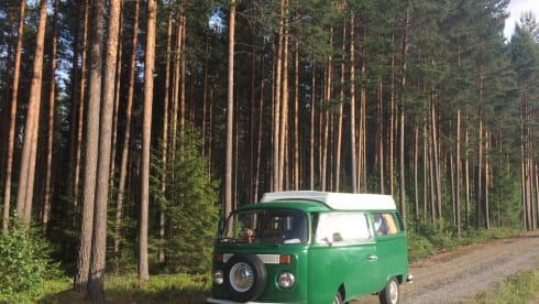 Charming Volkswagen T2 camper van from 1974