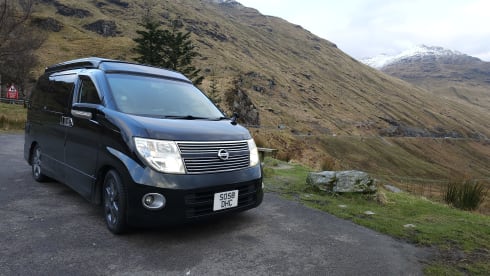 Knight Rider!  – TOP CLASS 4 berth Nissan campervan