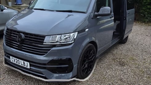 4 berth Volkswagen campervan from 2020