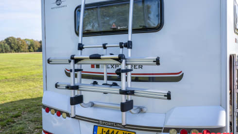 LMC Integral Camper with round seating layout