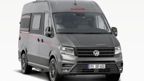 2p Dethleffs Golbetrail Performance bus uit 2025 599cm