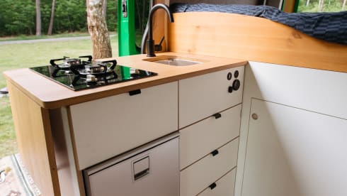 The Green House – Ein eigenständiger Luxus-Renault Master mit zwei Schlafplätzen!