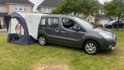 Berlingo 2 – 4 berth Citroën campervan from 2013