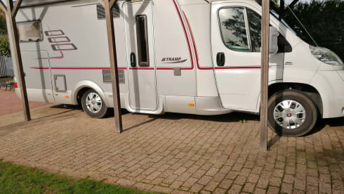 Ons gezellige huisje op wielen  – 3p Hymer semi-integrated from 2008