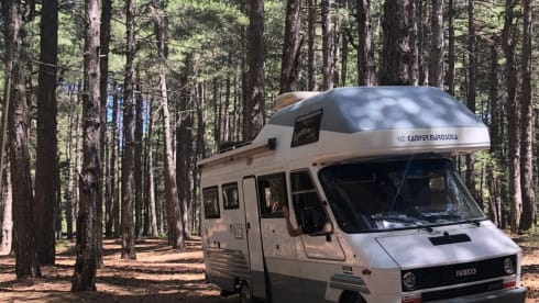 7-seater camper equipped with every comfort