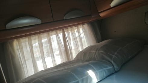 Ons gezellige huisje op wielen  – 3p Hymer semi-integrated from 2008